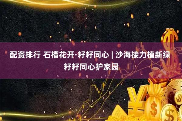 配资排行 石榴花开·籽籽同心 | 沙海接力植新绿 籽籽同心护家园